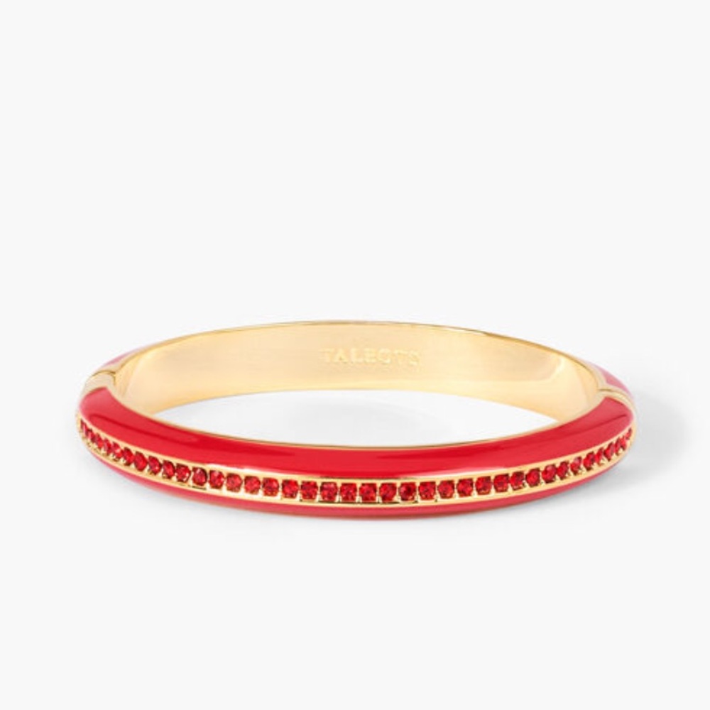 Talbots Enamel Pavé Hinge Bangle